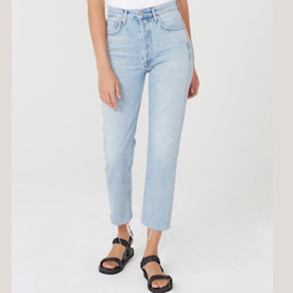 NWT Citizens of Humanity Charlotte High-Rise Straight Crop Jean